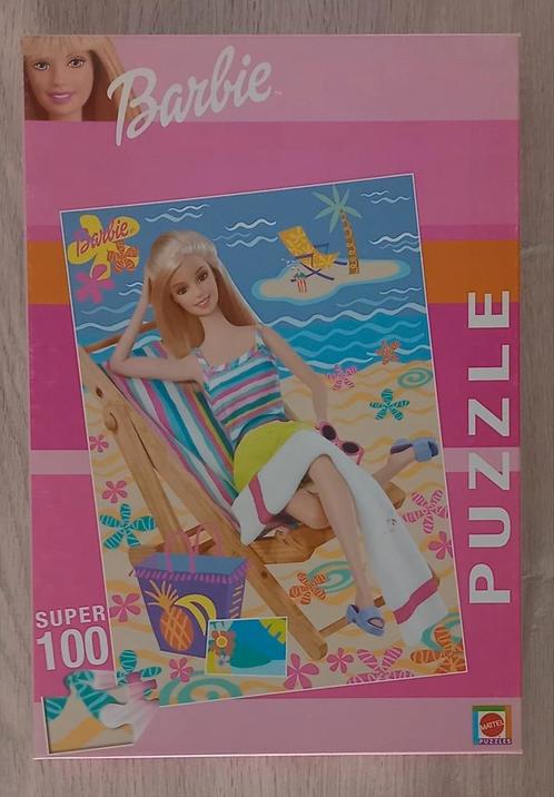 Barbie Kinderpuzzel XL 100 stukjes, Kinderen en Baby's, Speelgoed | Kinderpuzzels, Zo goed als nieuw, Meer dan 50 stukjes, Ophalen
