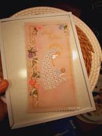 Vintage relief celluloid postkaart, Ophalen, 1920 tot 1940, Ongelopen, Overige thema's