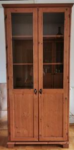 4 Bibliothèques vitrines ikea Markör, Maison & Meubles, Comme neuf, Pin, Avec tablette(s), 50 à 75 cm