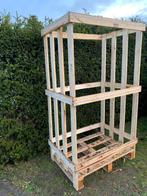 Box voor stapelen van brandhout 2 meter hoog, Enlèvement