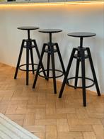 IKEA DALFRED Bar stool, black, 63-74 cm, 1x€25, 3x€50, Huis en Inrichting, Ophalen