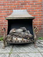 Sierhaard sier kachel haard met lampje, Ophalen, Zo goed als nieuw, Elektrische haard