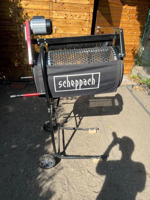 Scheppach RS-350 trommelzeef, Doe-het-zelf en Bouw, Gereedschap | Machine-onderdelen en Toebehoren, Zo goed als nieuw, Ophalen