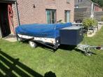 Conway geremde camperaanhanger, Caravans en Kamperen, Vouwwagens, Overige merken, Blauw, Ophalen of Verzenden, Aanwezig