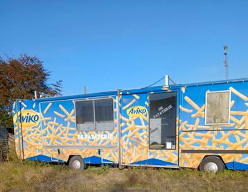 Frietwagen / Foodtruck Aviko – Opknapproject  beschikbaar voor biedingen