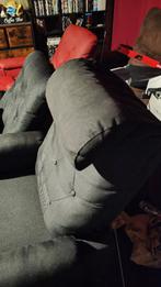 Relax fauteuil met 2 nek steunen Ikea, Huis en Inrichting, Fauteuils, Ophalen, Gebruikt, Minder dan 75 cm, Overige materialen