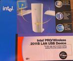 Intel PRO/Wireless 2011B LAN USB Device (NIEUW IN DOOS), Computers en Software, Nieuw, Intel, Ophalen