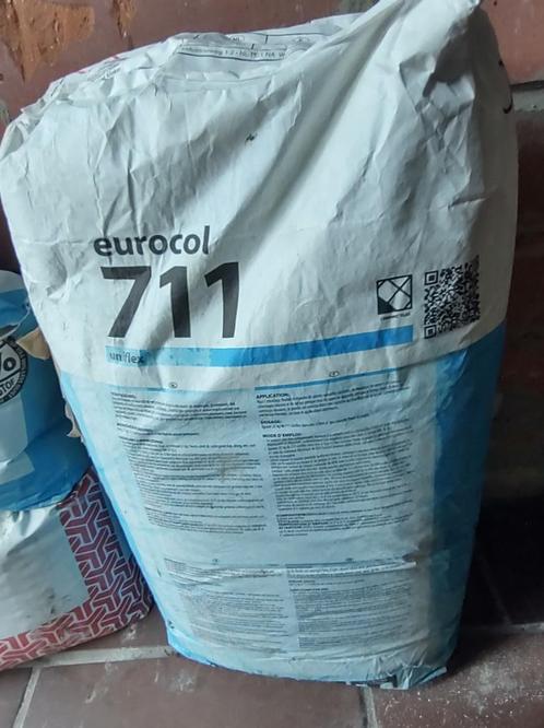 Eurocol 711 Uniflex, poedertegellijm 25 kg, Doe-het-zelf en Bouw, Tegels, Nieuw, Vloertegels, Overige materialen, Ophalen