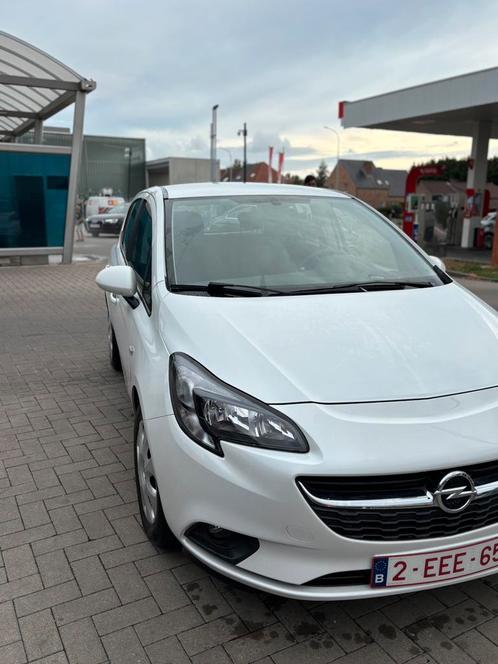 Opel Corsa-E, Auto's, Opel, Particulier, Corsa, Benzine, Euro 6, Stadsauto, 5 deurs, Handgeschakeld, Wit, Zwart, Stof, Onderhoudsboekje
