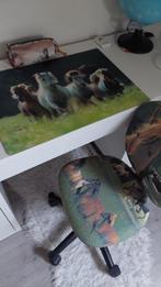 KINDERBUREAUSTOEL PAARDEN MEISJES MAXX KID BUREAUSTOEL NIEUW, Ophalen, Zo goed als nieuw, Bureaustoel, Groen