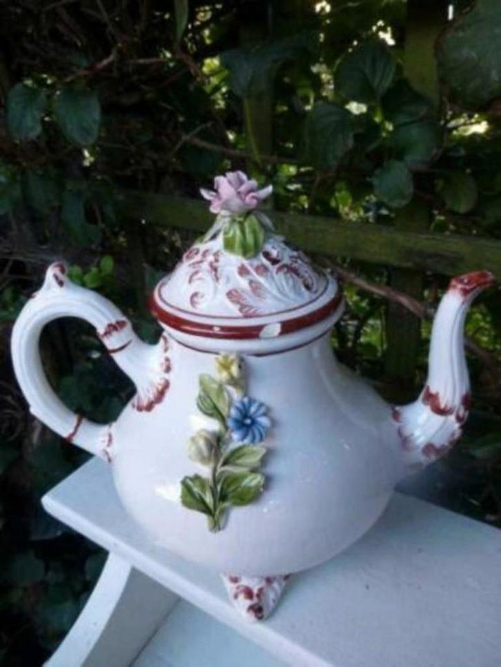 oude koffiekan - servies, Antiek en Kunst, Antiek | Servies los, Ophalen