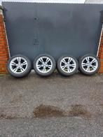 4 ORIGINELE BMW M X5 F15 VELGEN PIRELLI M+S BAND IN 19 INCH, Auto-onderdelen, Banden en Velgen, Gebruikt, 255 mm, Banden en Velgen