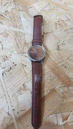 Montre Conseur à quartz – cadran cuivre, bracelet cuir, Enlèvement, Cuir