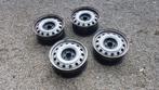 Set van 4 stalen velgen R16, Auto-onderdelen, Banden en Velgen, Ophalen, Velg(en), 16 inch, Gebruikt