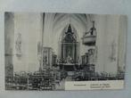 Carte Postale Postcard Haekendover Vue intérieure de l'églis, Collections, Affranchie, Bâtiment, Envoi, Avant 1920