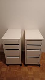 2 witte ladekasten ikea, Huis en Inrichting, Ophalen, Minder dan 50 cm, Zo goed als nieuw, 3 of 4 laden