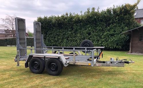 Machinetransporter - Machine transporter, Auto diversen, Aanhangers en Bagagewagens, Zo goed als nieuw, Ophalen
