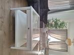 Salontafel, Huis en Inrichting, Tafels | Salontafels, Ophalen, 50 tot 100 cm, Vierkant, Eikenhout