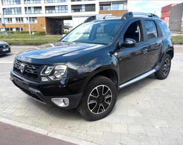 Dacia Duster 1.2 Benzine Tce 2017 Euro6B maar 95.000kms, Auto's, Dacia, Duster, Zwart, Leder, Handgeschakeld