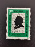Oostenrijk 1993 - schrijver, Ophalen of Verzenden, Gestempeld
