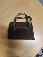 Vintage Delvaux handtas, Handtassen en Accessoires, Tassen | Damestassen, Ophalen of Verzenden, Zo goed als nieuw, Bruin, Handtas