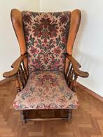 Fauteuil / Zetel met armleuning en hoge rug, Huis en Inrichting, Zetels | Zetels, Ophalen, Gebruikt, Eenpersoons, Klassiek