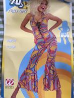 Disco jaren70 jumpsuit, Vêtements | Femmes, Costumes de carnaval & Vêtements de fête, Enlèvement ou Envoi, Comme neuf, Taille 38/40 (M)