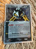 Pokemon Rocket's Raikou ex, Ophalen of Verzenden, Nieuw, Losse kaart, Foil