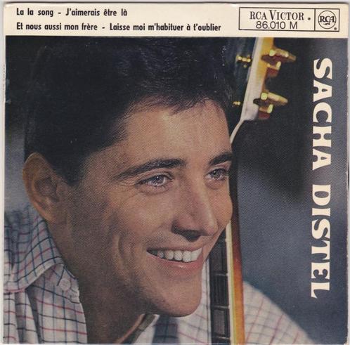 Vinyl 45T Sacha Distel, Cd's en Dvd's, Vinyl Singles, Gebruikt, Maxi-single, Dance, Ophalen of Verzenden
