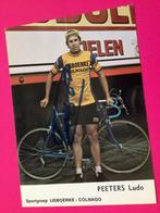 wielerkaart 1976 team ijsboerke  ludo peeters signe, Verzenden, Zo goed als nieuw
