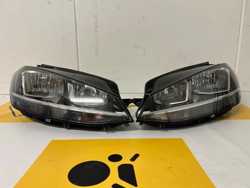 VW Golf 7 Facelift Halogeen LED Koplamp Rechts/L 5G1941006D, Auto-onderdelen, Verlichting, Volkswagen, Gebruikt