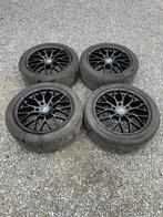 4 jantes BMW avec pneus été 225/45R17V, 17 inch, Banden en Velgen, Gebruikt, Personenwagen