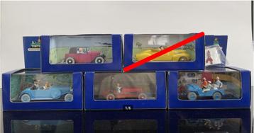 Schaalmodellen 1/43: Kuifje /Tintin  beschikbaar voor biedingen