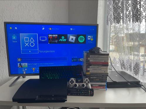 “PlayStation 4 Slim + PlayStation 3 + lg tv plus games, Games en Spelcomputers, Games | Sony PlayStation 4, Ophalen of Verzenden