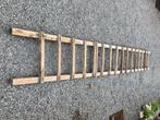 ZEER OUDE LADDER AMISH STYLE. LOUTER DECORATIEF, Ophalen, Gebruikt, Ladder, 2 tot 4 meter