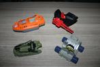 Lot met 4 Vintage G.I. Joe Voertuigen - GI Joe, Gebruikt, Ophalen of Verzenden