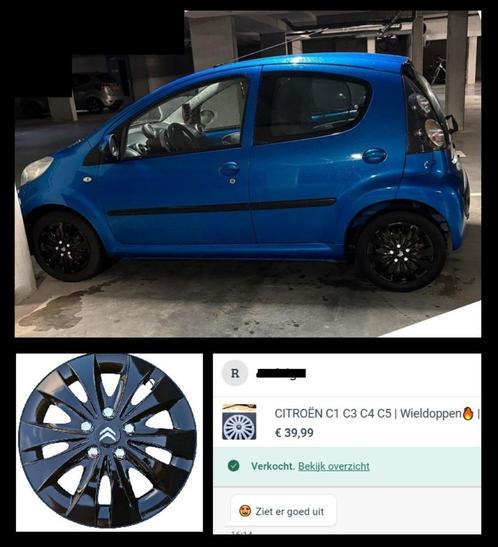 CITROËN C1 C3 C4 C5 | Wieldoppen🔥 | ✔️Meerdere modellen, Auto diversen, Wieldoppen, Nieuw, Ophalen of Verzenden