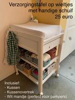 Verzorgingstafel met schuif, Ophalen, Zo goed als nieuw