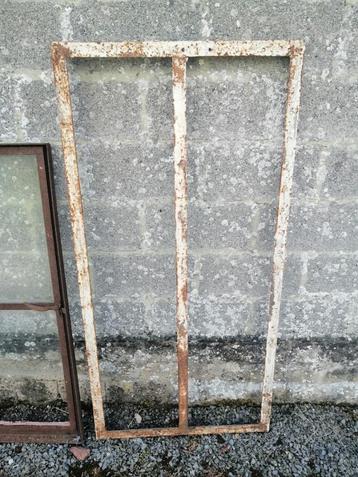Châssis fer, Vitrail, 120 à 160 cm, Comme neuf, Enlèvement
