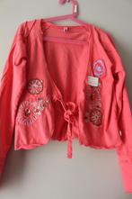 mooi zomer gilet met borduursel maat 140/152, Kinderen en Baby's, Gebruikt, Meisje, Trui of Vest, Ophalen of Verzenden
