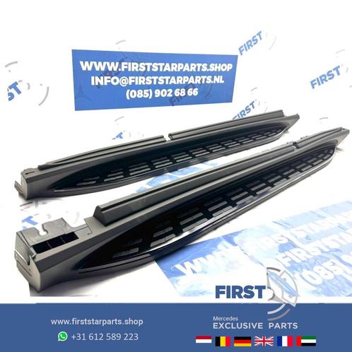 W253 C253 AMG ZIJSKIRT TREEPLANKEN ZWART LINKS RECHTS DORPEL, Auto-onderdelen, Carrosserie, Bumper, Mercedes-Benz, Gebruikt, Ophalen of Verzenden