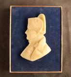 Fraai reliëf van Napoleon in was, Ophalen of Verzenden