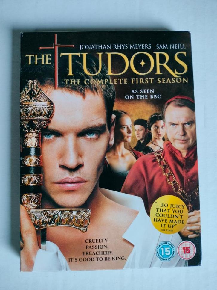 🌹! Koopje The tudors - 3 seizoenen  8 DVD - 1 DVD ontbreekt, Cd's en Dvd's, Dvd's | Tv en Series, Zo goed als nieuw, Drama, Vanaf 16 jaar