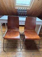 Ikea stoelen bruin, Huis en Inrichting, Ophalen, Gebruikt, Bruin, Twee