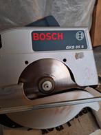 Bosch GKS 85 cirkelzaag in metalen opbergbox, Doe-het-zelf en Bouw, Gereedschap | Zaagmachines, Ophalen, Zo goed als nieuw, 1200 watt of meer