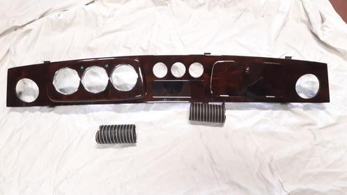 dashbord Hout-BURR 3+3 tellers, CLASSIC MINI COOPER, Auto-onderdelen, Dashboard en Schakelaars, Mini, Oldtimer onderdelen, Rover