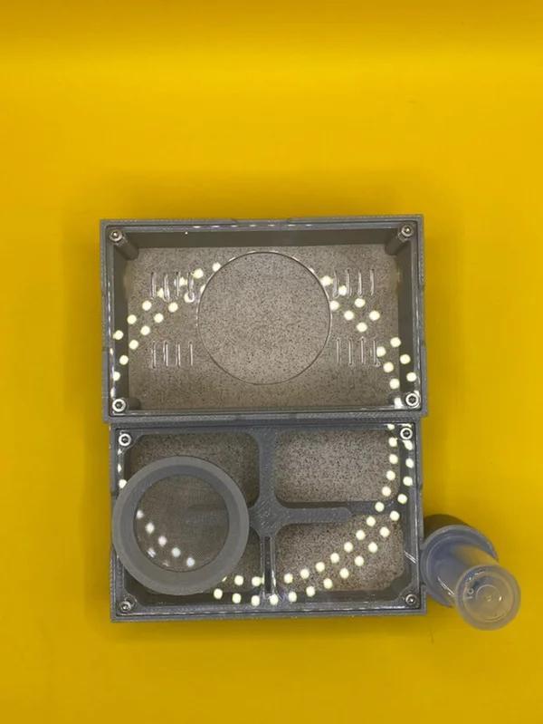 Klein 3D geprint nest met buitenwereld mieren, Dieren en Toebehoren, Insecten en Spinnen, Mieren