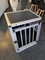 TRANSPORTKOOI VOOR HOND VAN ALUMINIUM 70x54x51cm, Dieren en Toebehoren, Hondenbenches, Ophalen