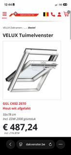 Velux kantelraam, Doe-het-zelf en Bouw, Glas en Ramen, Ophalen, Nieuw, Dakraam, Dubbelglas