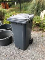 Vuilbak 240L met leegloop kraantje, Ophalen, Zo goed als nieuw